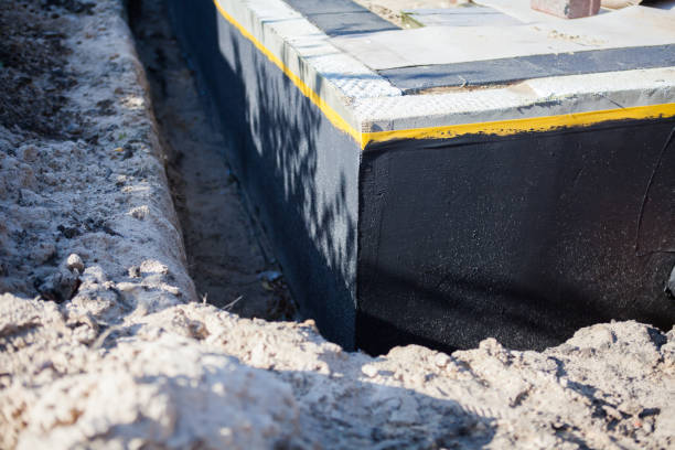 SJ Waterproofing Pros completing home waterproofing near Jersey City, NJ